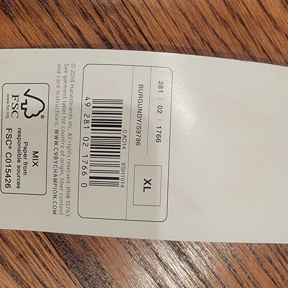 C9 by Champion Burgundy Pullover Sweater Active Performance Size XL NWT - Picture 5 of 11